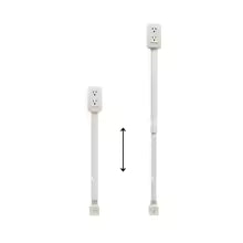 Extensiòn de salida de pared de enchufe múltiple giratorio de 180 °