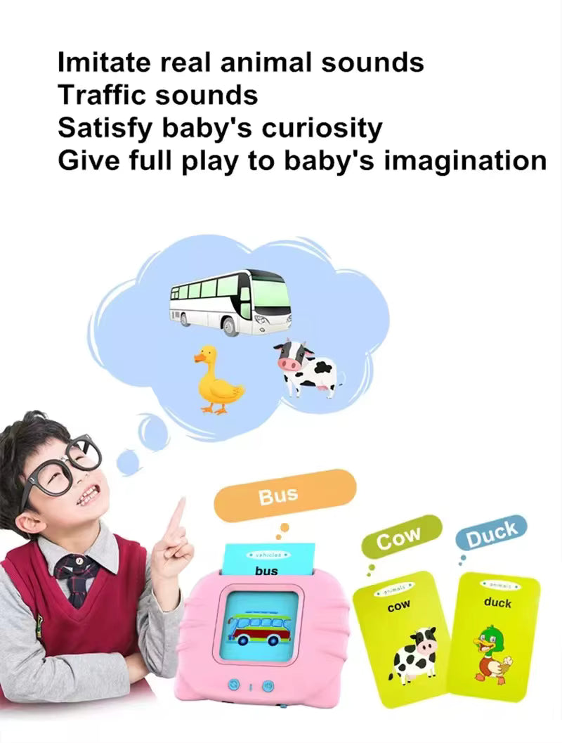 Tarjetas parlantes para niños pequeños